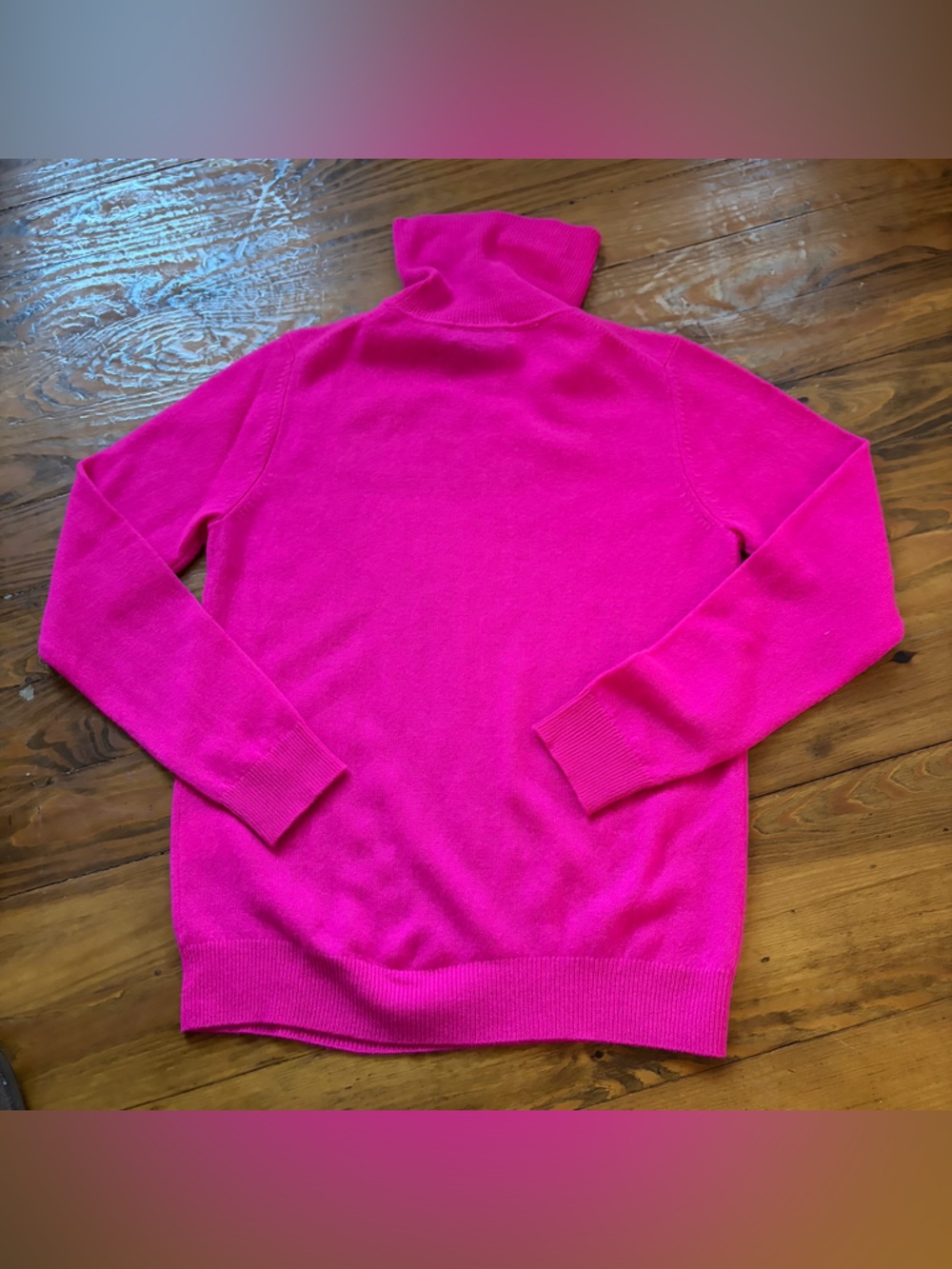 Charter Club Luxury
Cashmere Turtleneck Fuchsia Fierce Pink SP NWT - Picture 5 of 13